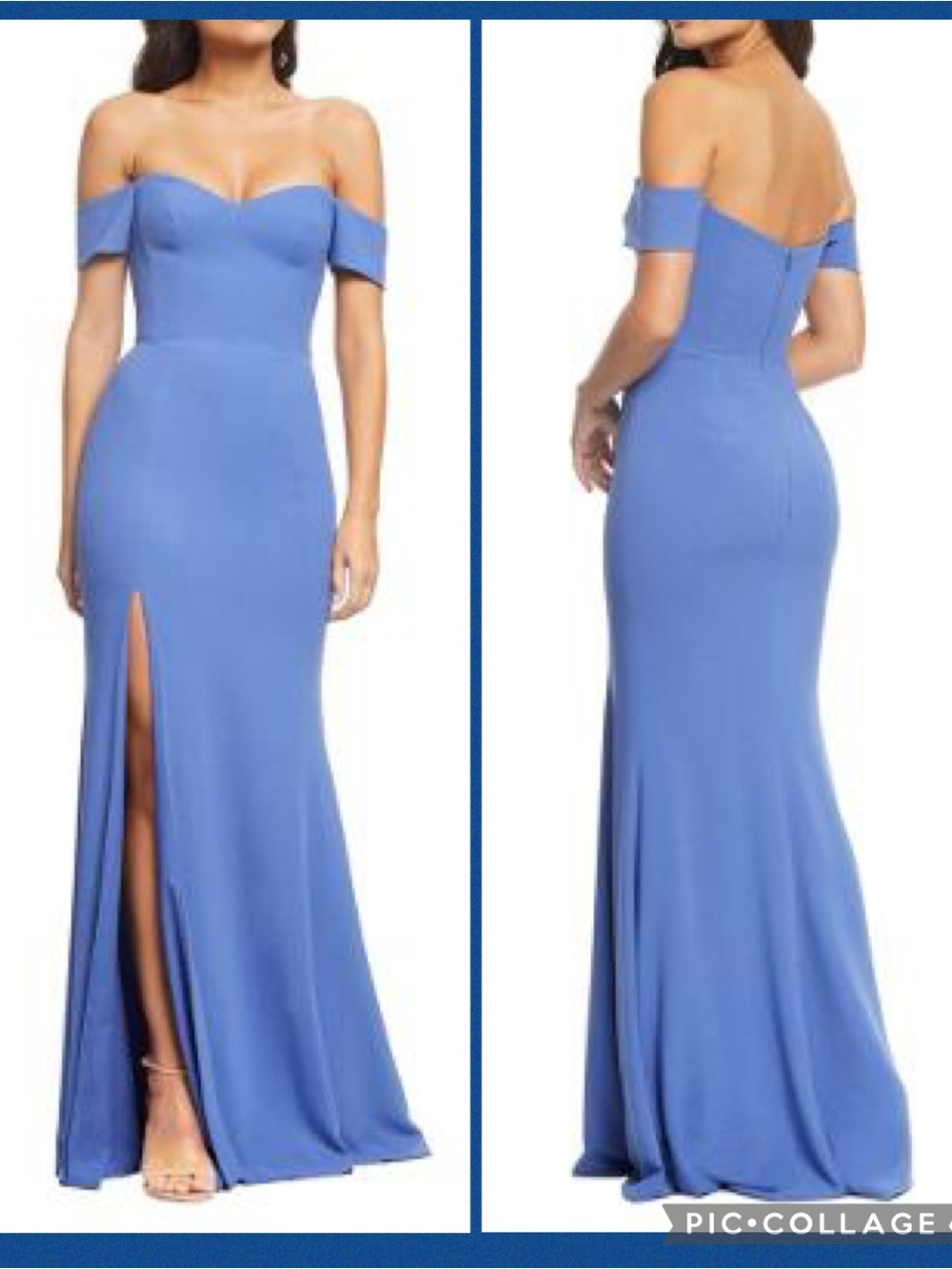 Dress the Population Crepe Logan Gown